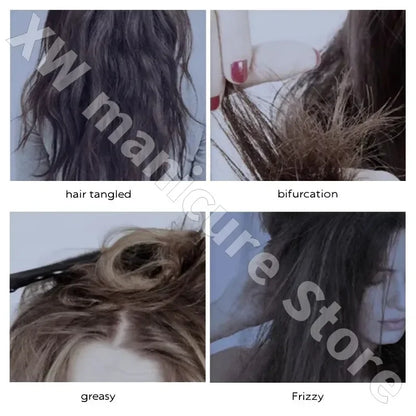 Vadesity Blue Magic Conditioner Robe capillaire Huile de ricin 340g Nutre, adoucit, améliore les frisottis et répare les cheveux endommagés